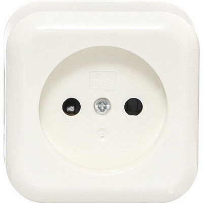 Розетка без заземлення Expert Power Power без шторок кремовий HSN-SCP.H3A20G1WTG-CR