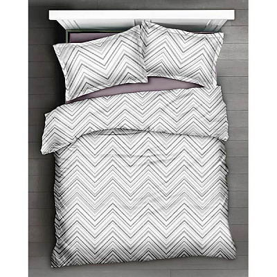 Комплект постільної білизни Twist1,5 сірий La Nuit