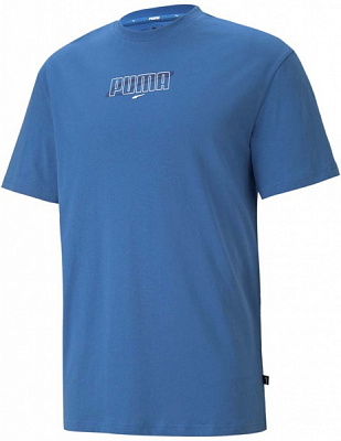 Футболка Puma Rebel Graphic Tee 58782413 р.XL синий
