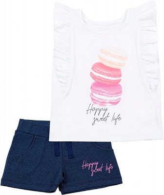 Комплект дитячого одягу Фламінго р.98 білий із синім 907-416