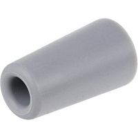 Стопор дверной RDA 36x65x7 мм серый