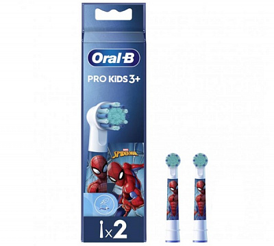 Насадки для электрической зубной щетки Oral-B EB10S Kids Spider-Man 2 шт