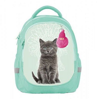 Рюкзак школьный Bagland Butterfly Кот тиффани суб.1018 (56591)