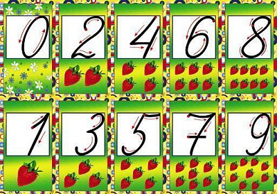 Набір навчальний Цифри