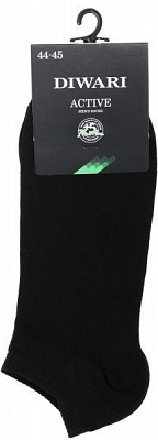 Шкарпетки Diwari ACTIVE (ультракороткі) 15С-74СП р. 29 чорний