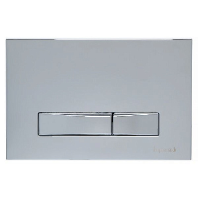 Панель смыва Imprese i7114PC пластиковая, хром глянцевый