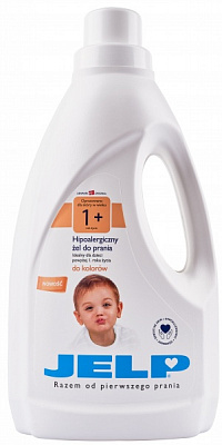 Гель для машинного та ручного прання JELP 0+ гіпоалергенний (90016) 1,5 л