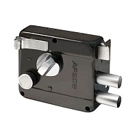 Дверний замок вхідний Apecs 9331-C-BN темно-сірий