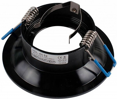 Светильник точечный Светкомплект HDL AS 52BK 50 Вт G5.3 черный 