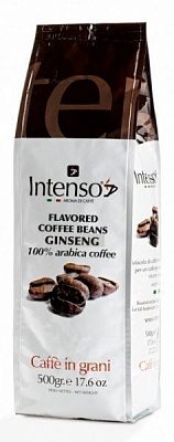 Кава в зернах Intenso Arabica 500 г (Женьшень)