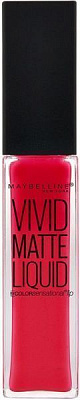 Блеск для губ Maybelline New York Color Sensational Vivid Matte ярко-красный 8 мл