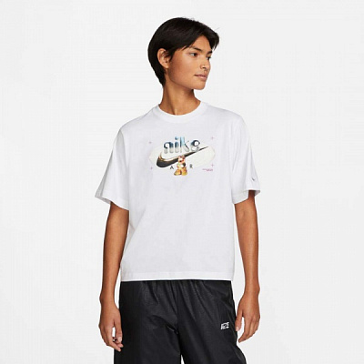 Футболка Nike W NSW TEE OC 2 SS BOXY DX7926-100 р.XS білий