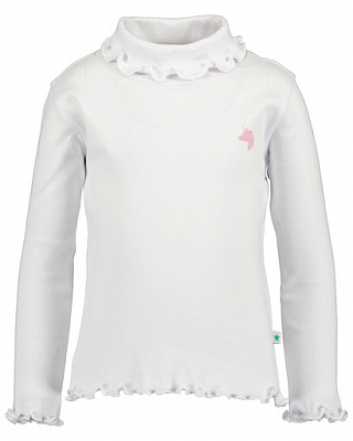 Реглан для дівчинки Blue Seven з високим горлом р.92 білий 750735 X5001