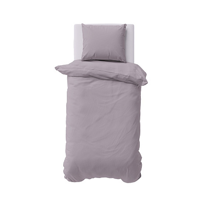 Комплект постільної білизни Mono 1.5 тауп Luna
