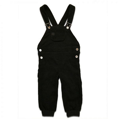 Комбинезон детский Danaya на подтяжках р.92 черный ВЛ20-114 