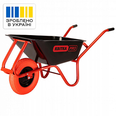 Тачка садово-будівельна КВІТКА PRO 100 л до 180 кг Formula 1 Industrial (110-4053)