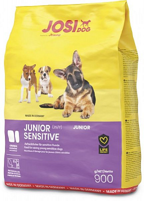 Корм Josera Josidog Junior Sensitive 12-24 міс. із чутливим травленням 0,9 кг