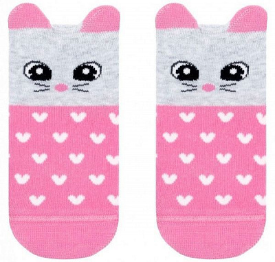 Шкарпетки дитячі Conte-Kids 321 17С-59СП р.12 світло-рожевий