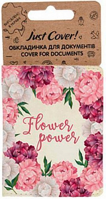 Обложка для документов цветы PowerFlower 