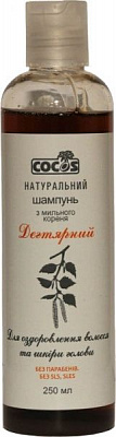 Шампунь Cocos из мыльного корня дегтярный 250 мл
