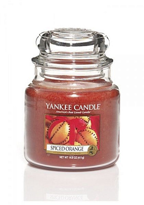 Свеча Spiced Orange 411 г Yankee Candle