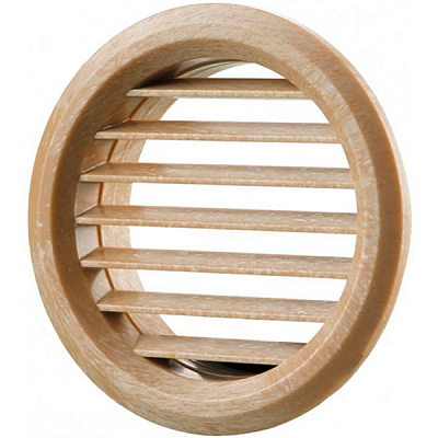 Решетка для вентиляции Вентс МВ 51/4 бВ коричневая пластик коричневый