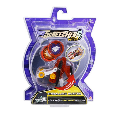 Трансформер Screechers Wild S3 L1 Спиралин Хантер 1:43 EU682102
