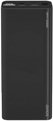 Повербанк SAVIO 20000 mAh black (SAVBA-05_WV) 