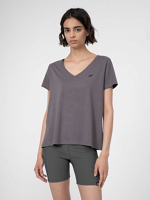 Футболка 4F 4FSS23TTSHF342-22S р.XS серый