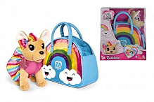 Игровой набор Simba Chi Chi Love Чихуахуа Fashion Rainbow с сумочкой 20 см 5893438