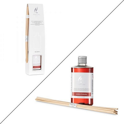 Аромадиффузор для дома Hypno Casa Ambra D'arabia 200 мл (парфюм + палочки) 