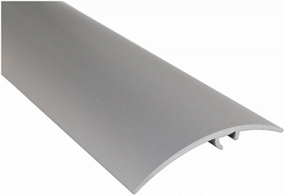 Порожек алюминиевый лестничный анодированный Olvis скрытый крепеж 50x900 мм серебро 