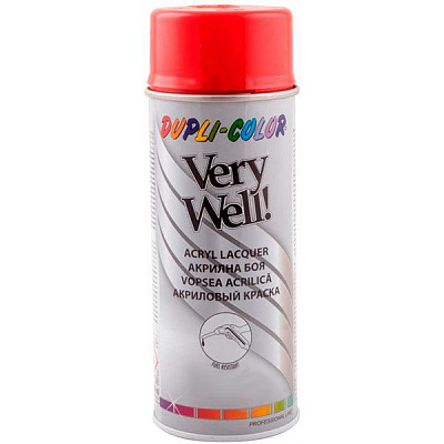Емаль аерозольна Dupli-Color Very Well RAL 3000 вогненно-червоний глянець 400 мл