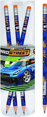 Карандаш чернографитный Street racing YES