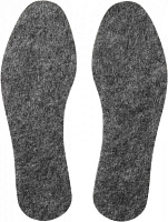 Устілки для взуття з повсті і фольги Comfort Textile Group 46 темно-сірий