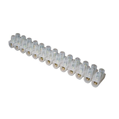 Колодка клемна подільна E.NEXT e.tc.stand.12.4 3А 4 кв.мм білий матовий