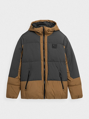 Пуховик 4F DOWN JACKET M244 4FAW23TDJAM244-82S р.M коричневый
