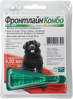 Препарат Frontline для собак Комбо XL 1х4,02 мл від 40-60 кг (за 1 п-тку 4,02мл, 3 в уп.) 159920