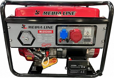 Міні-електростанція бензиновий Media Line MLG-9300E/1