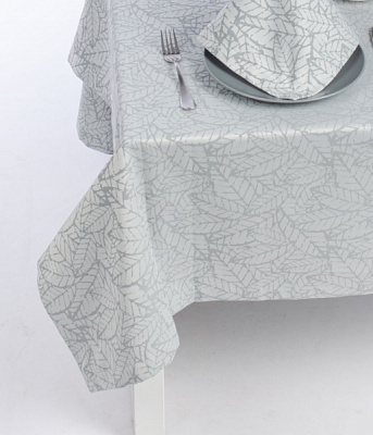 Скатерть Багренец 117-23/00 150x150 см серый Эдельвика 