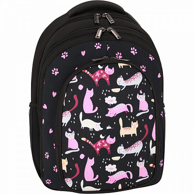 Рюкзак шкільний Bagland Bombino Сolorful cats 16 л 59166