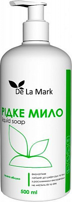 Мыло жидкое DeLaMark Зеленое яблоко 500 мл
