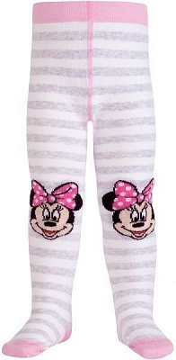 Колготки детские Conte-Kids DISNEY Мінні Маус 458 р.62-74 светло-серый 