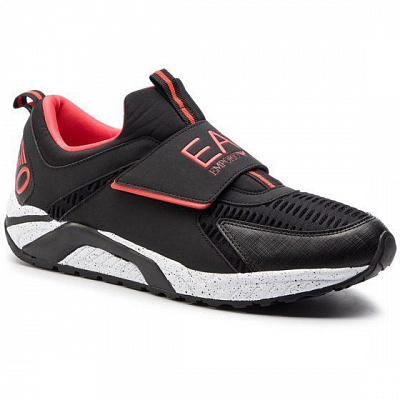 Кроссовки EA7 PVC/PLASTICA SNEAKER X8X035-XK062-A043 р.11 черный