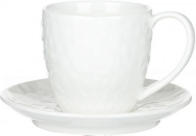 Чашка с блюдцем Chic 100 мл Fiora