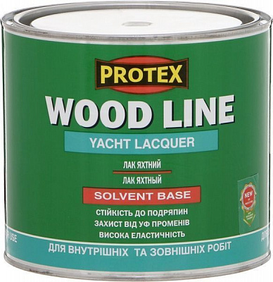 Лак яхтный Yacht Lacquer Protex полумат 2,1 л