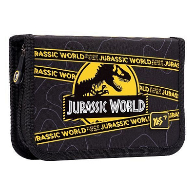 Пенал школьный HP-02 Dangerous Dino 533084 YES черный