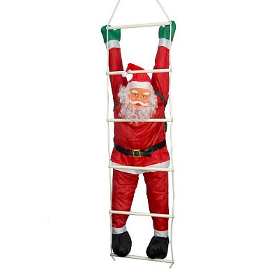 Декоративная новогодняя фигура Девилон Дед Мороз 810092 120 см