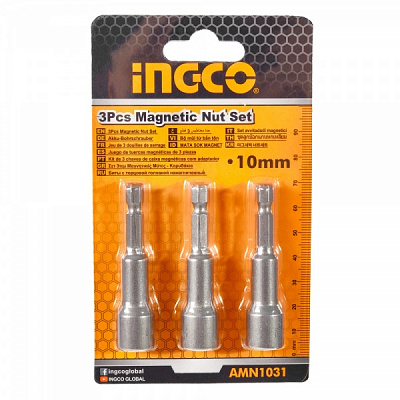Набор головок и бит INGCO магнитных 1/4