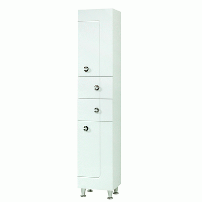 Пенал підлоговий Сансервіс Eliza 35 білий